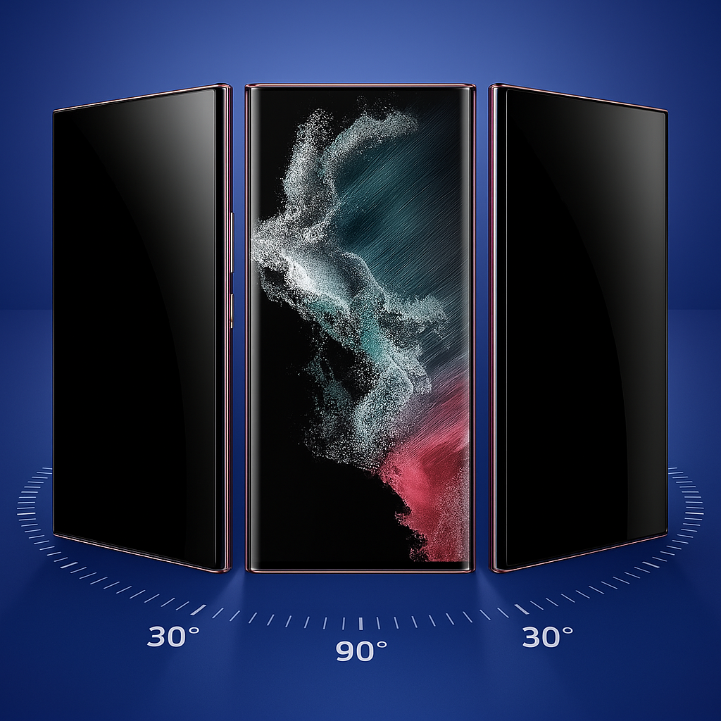 Samsung armored glass with privacy screen
